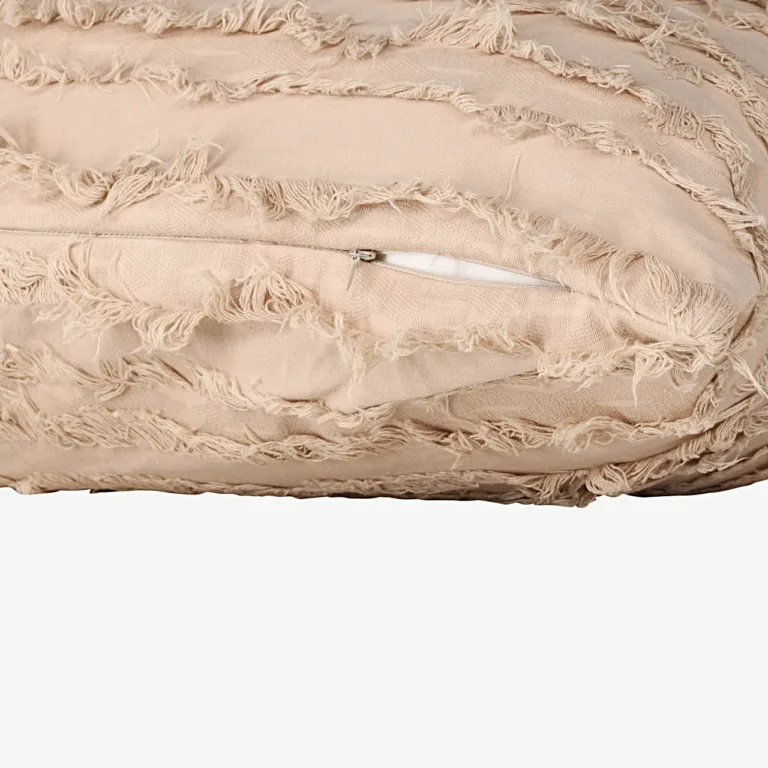 Beež puuvillane dekoratiivpadjakatte Edith, 40 × 60 cm - 16071-502