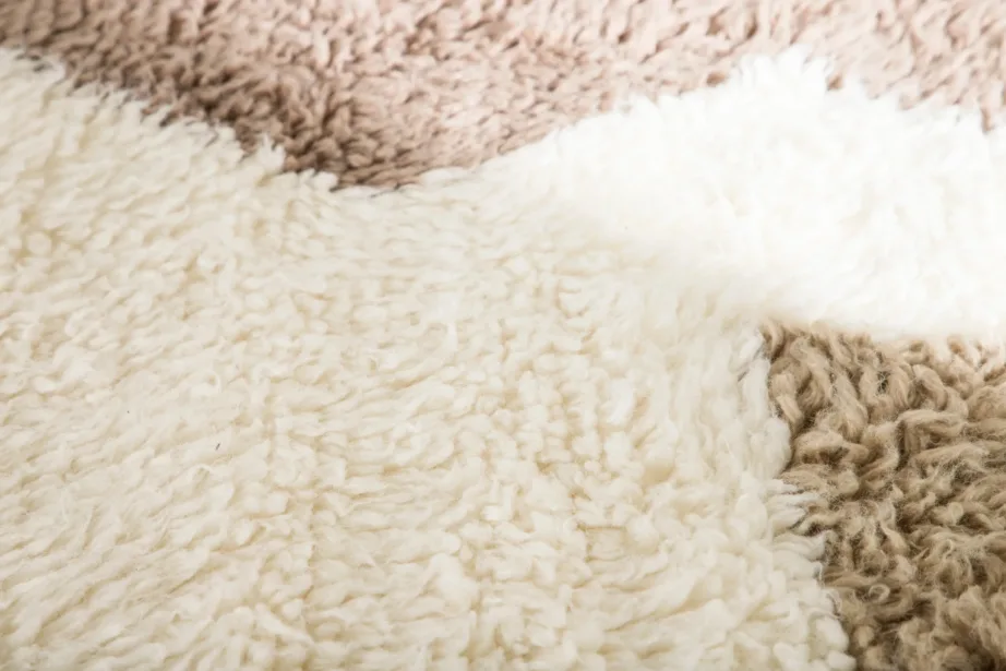 Geomeetrilise mustriga villavaip Nestor, beež-valge-pruun, 300×200 cm, 16072-104 – 4