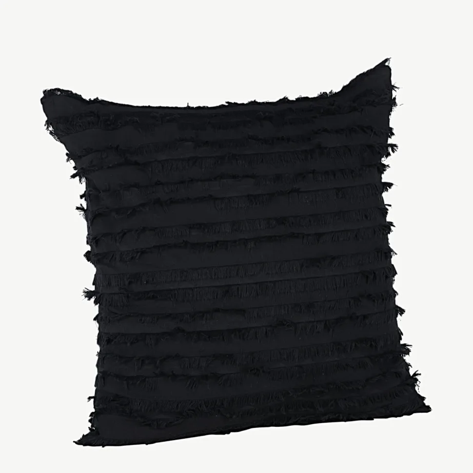 Edithi must dekoratiivpadjakate, 60×60 cm, puuvill, narmastega, 16073-500