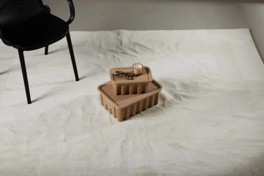 Valge ruudukujuline viskoosvaip Boston, 240 × 240 cm, 16076-111 – 4