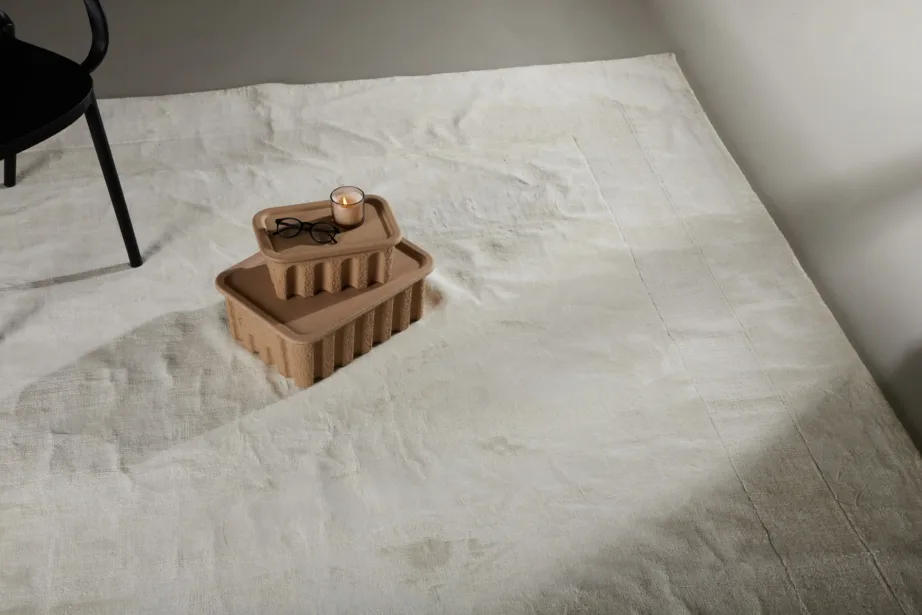 Valge ruudukujuline viskoosvaip Boston, 240 × 240 cm, 16076-111 – 8