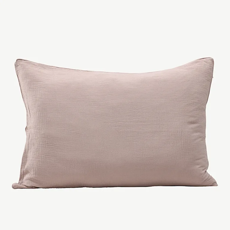 Hele roosa puuvillane padjapüür Tyra 70 × 100 cm - 16077-511