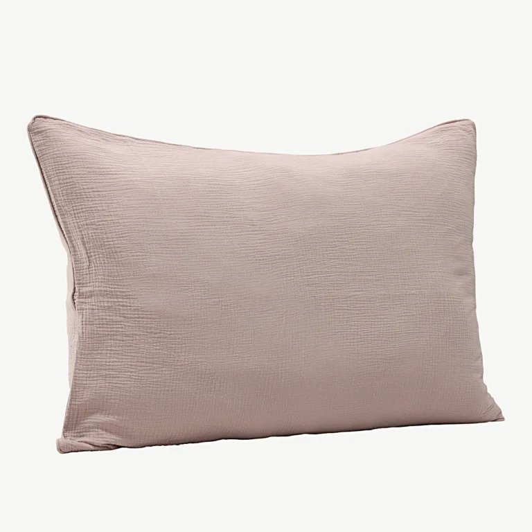Hele roosa puuvillane padjapüür Tyra 70 × 100 cm - 16077-511