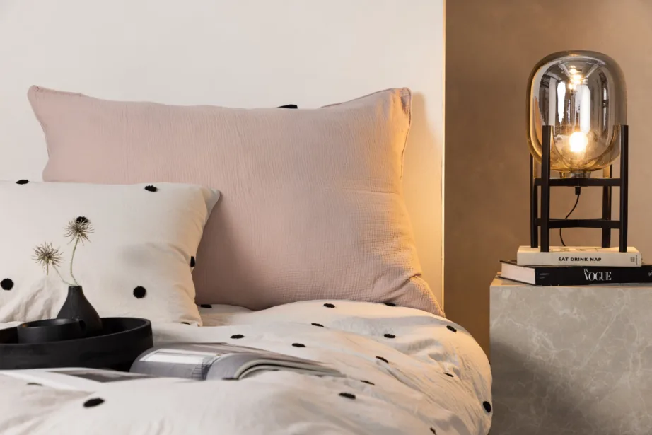 Hele roosa puuvillane padjapüür Tyra 70 × 100 cm, 16077-511 – 4