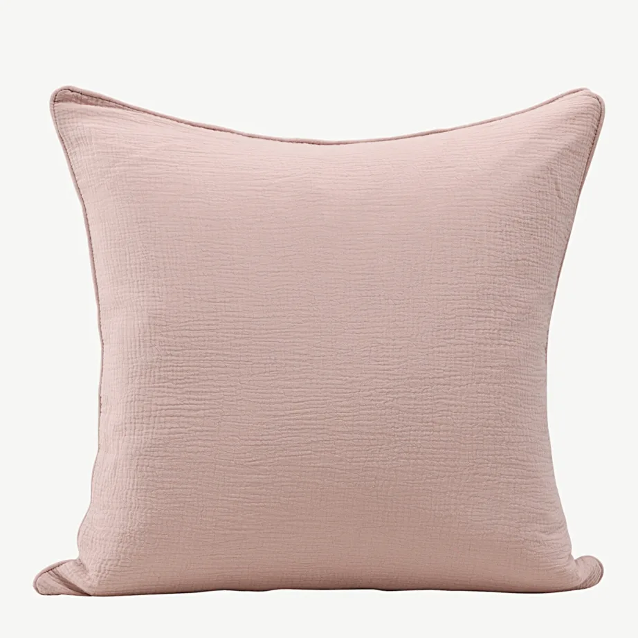 Tyra hele roosa puuvillane padjakate, 60 × 60 cm, 16080-511 – 2