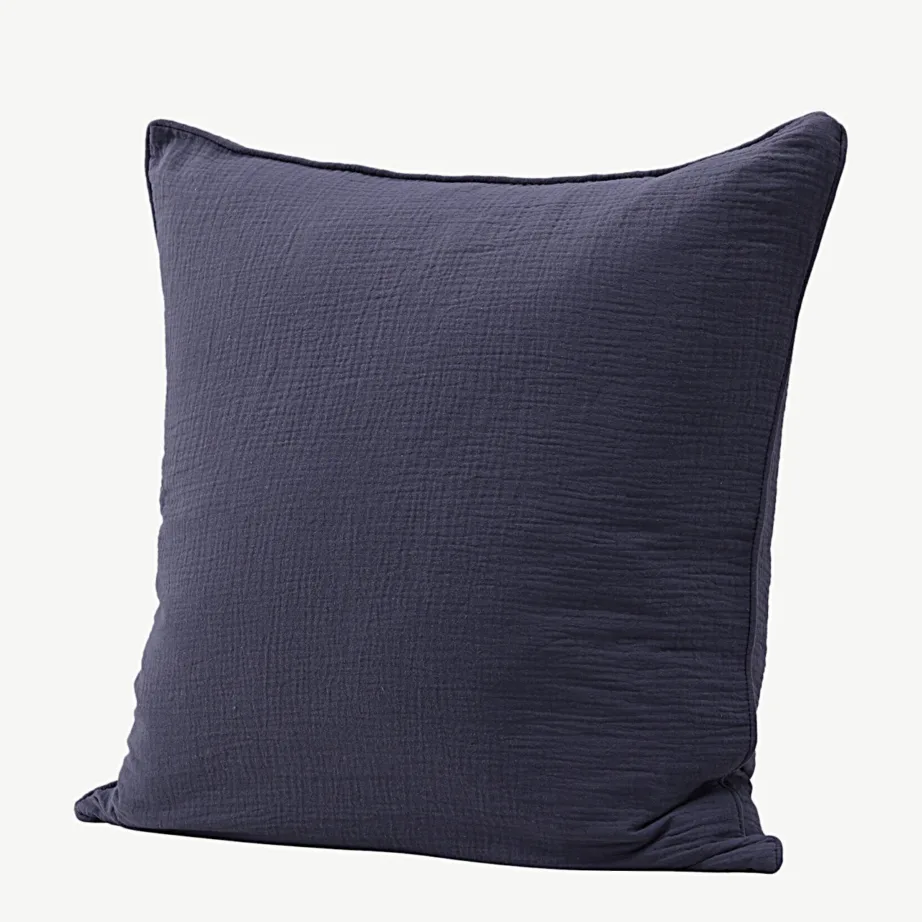 Sinisest puuvillast padjapüür Tyra, 60 × 60 cm, 16082-507 – 3