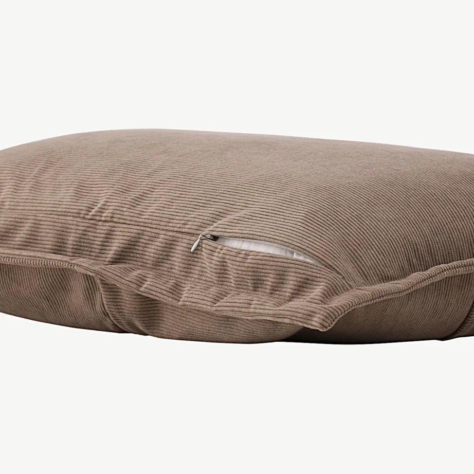 Pruunist sametist padjapüür Lykke, 40 × 60 cm, 16088-505 – 5