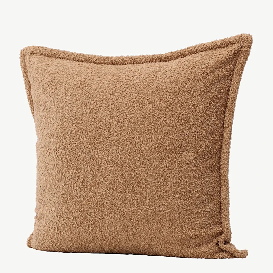 Beežist buklee-kangast dekoratiivpadjakatte Tuva, 60 x 60 cm, 16094-502 – 3