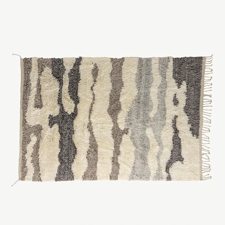 Charlie mitmevärviline villavaip dekoratiivsete narmastega (400×300 cm), 16099-104 – 2