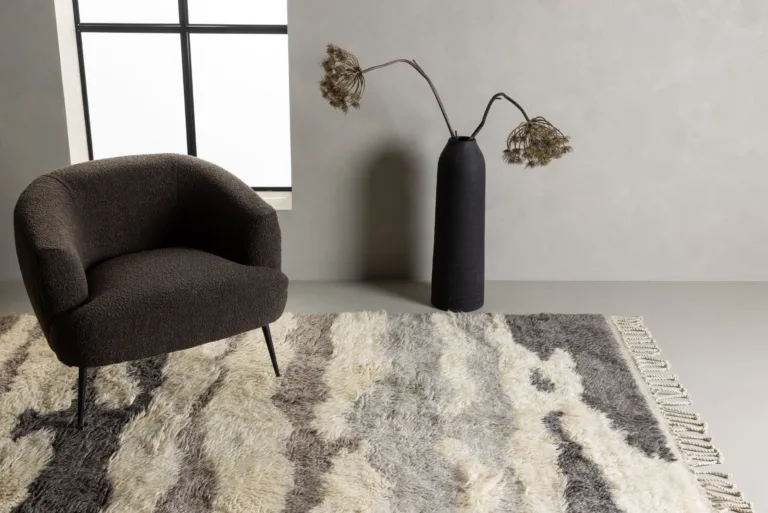 Charlie mitmevärviline villavaip dekoratiivsete narmastega (400x300 cm) - 16099-104