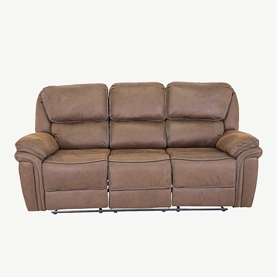 3-kohaline pruun mikrokiust lamamistool-diivan Saranda, 16610-157 – 5