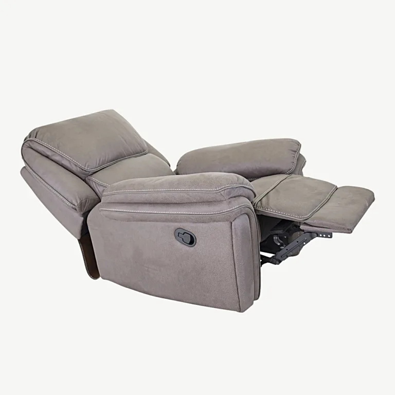 Hallist mikrofiiberkangast reguleeritava mehhanismiga Saranda recliner-tugitool - 16612-156