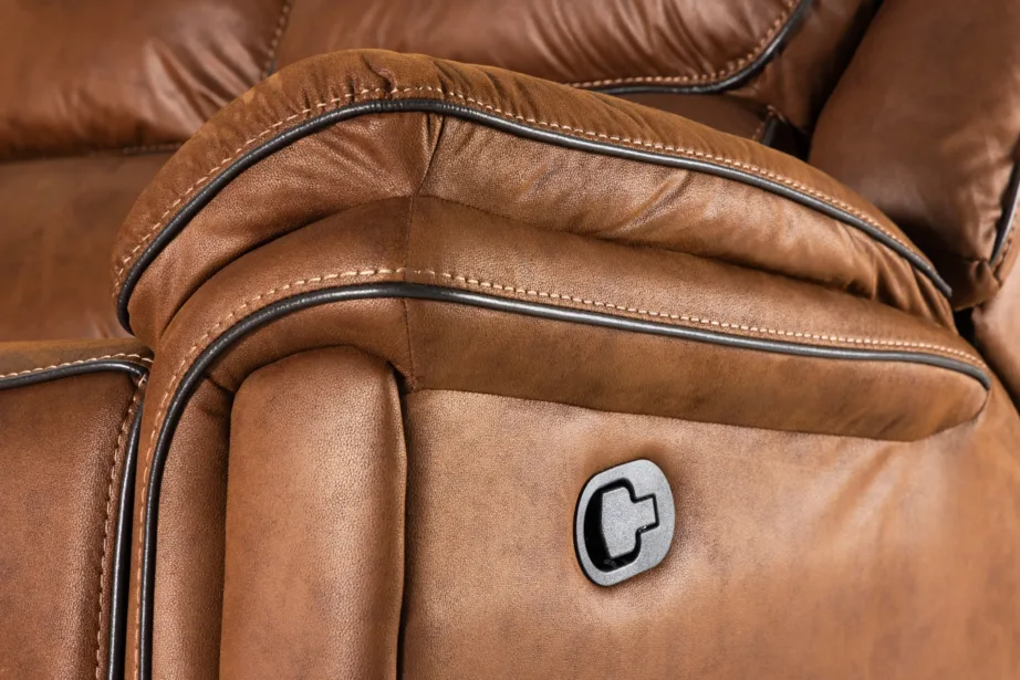 Pruun reguleeritav mikrofiiber-recliner-diivan Saranda kollektsioonist, 16613-157 – 10