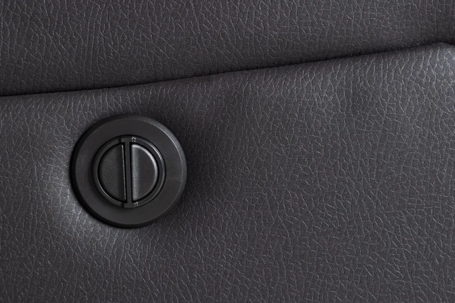 Reguleeritava kaldega must recliner-tugitool Singapore (polüester, metallraam), 16800-100 – 12