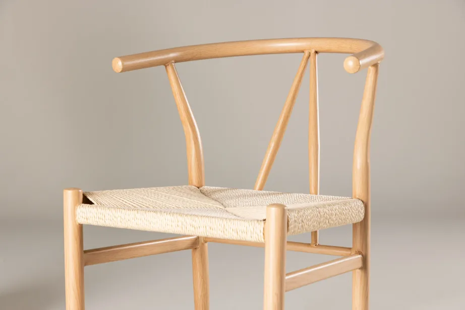 Alfonsi söögitool, naturaalne rotang ja teras, beež, 16802-107 – 9