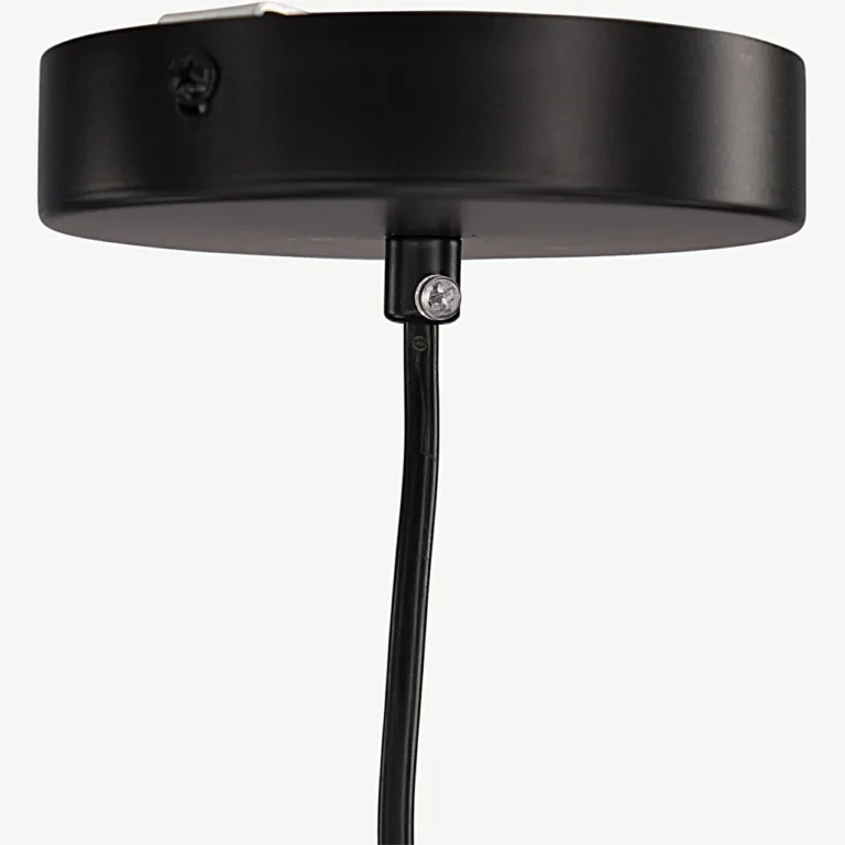 Narbonne mustast metallist lai rippvalgusti, ø35 cm - 17000-001