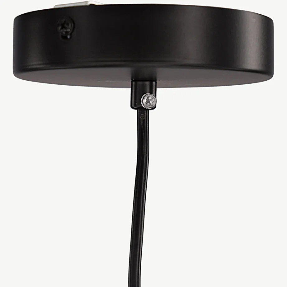 Narbonne mustast metallist lai rippvalgusti, ø35 cm, 17000-001 – 2