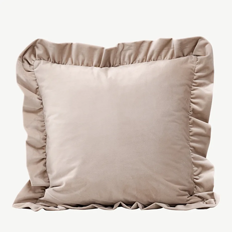 Beež sametist dekoratiivpadjakate Hailey (50 × 50 cm), 17004-502 – 2