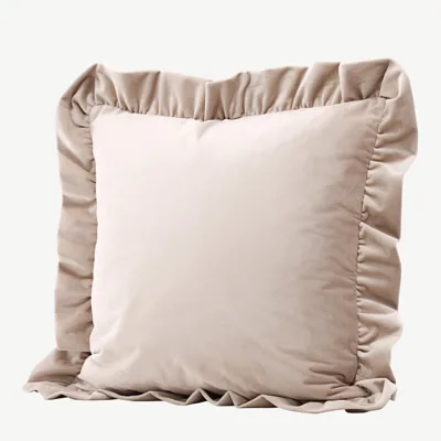 Beež sametist dekoratiivpadjakate Hailey (50 × 50 cm) - 17004-502