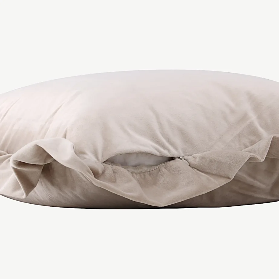 Beež sametist dekoratiivpadjakate Hailey (50 × 50 cm), 17004-502 – 4