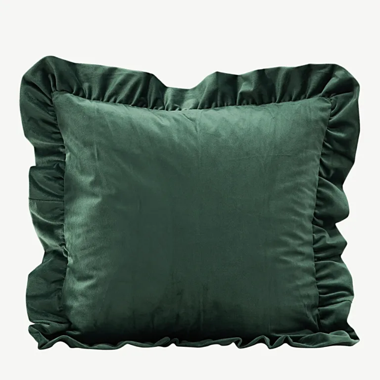 Sametist dekoratiivpadjakate Hailey (metsaroheline, 50 × 50 cm) - 17005-504