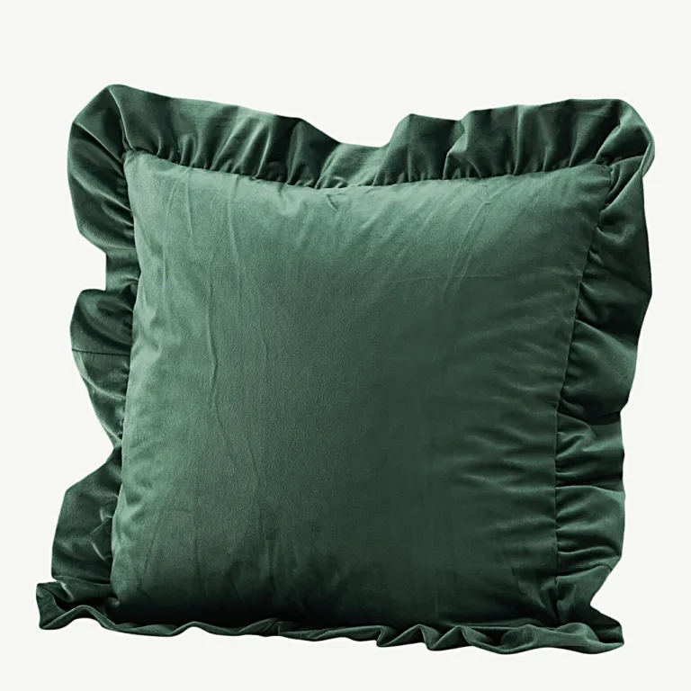 Sametist dekoratiivpadjakate Hailey (metsaroheline, 50 × 50 cm) - 17005-504