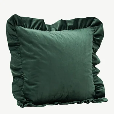 Sametist dekoratiivpadjakate Hailey (metsaroheline, 50 × 50 cm) - 17005-504