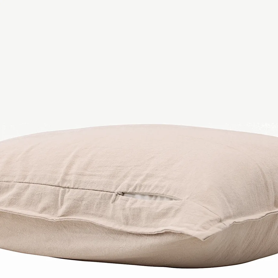 Beež puuvillane padjakate Ronja 45 × 45 cm, 17016-502 – 2