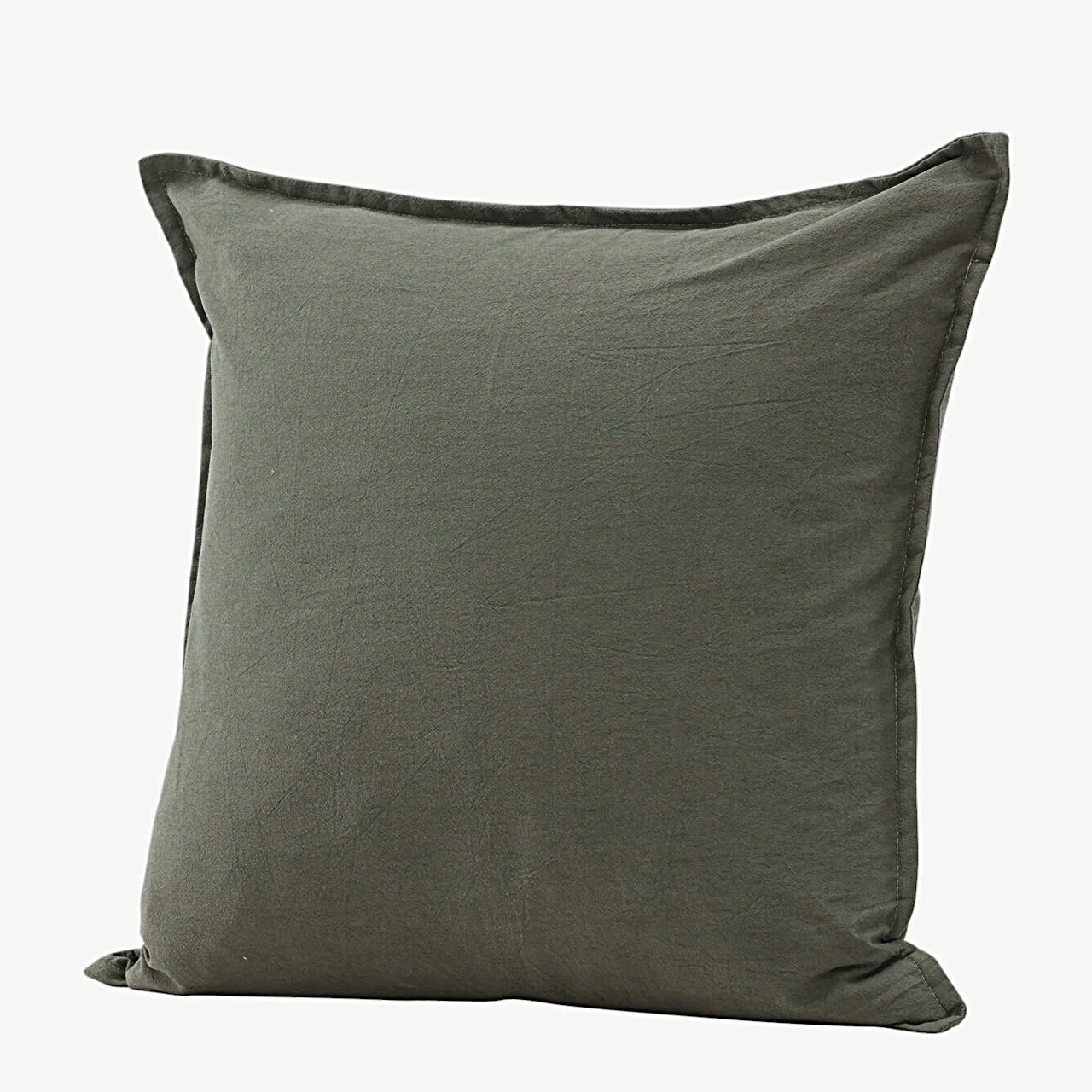 Rohelisest pestud puuvillast padjapüür Ronja 45 × 45 cm - 17017-504