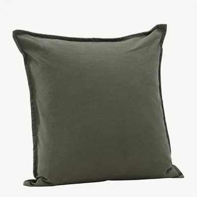 Rohelisest pestud puuvillast padjapüür Ronja 45 × 45 cm - 17017-504