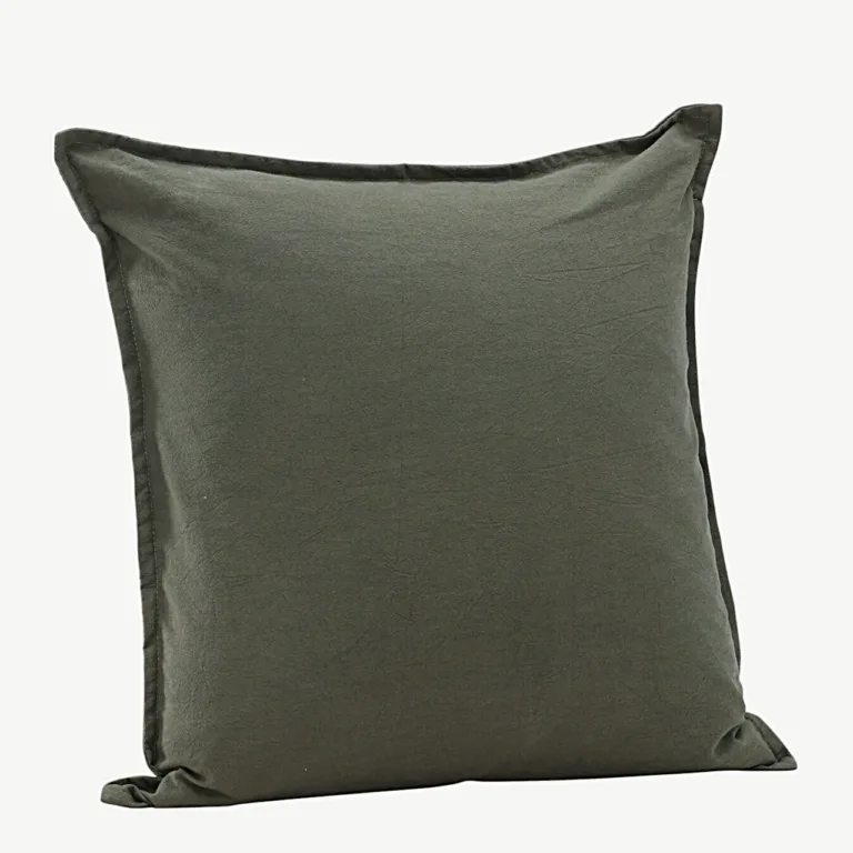 Rohelisest pestud puuvillast padjapüür Ronja 45 × 45 cm - 17017-504