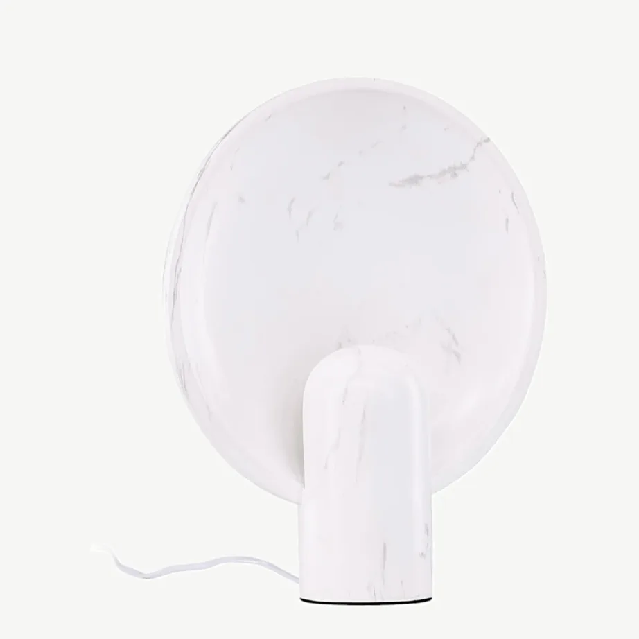 Helehall marmorimustriga kunstvaigust laualamp Angers, 17019-002 – 3