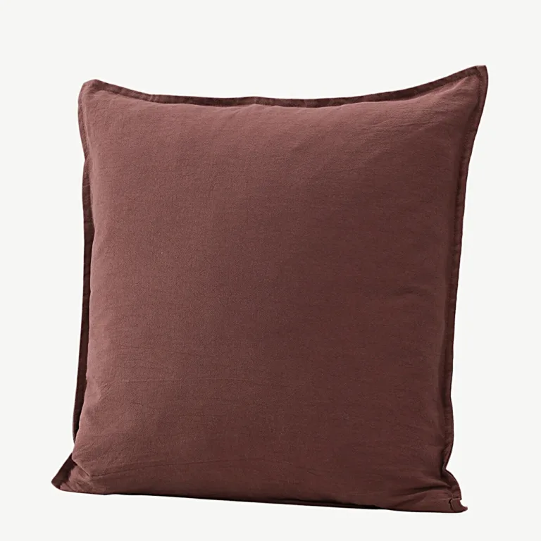 Pruun puuvillane padjakate Ronja 45 × 45 cm - 17019-503