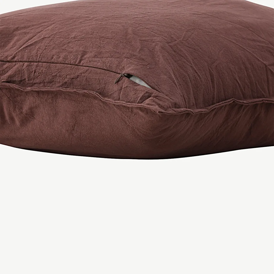 Pruun puuvillane padjakate Ronja 45 × 45 cm, 17019-503 – 4