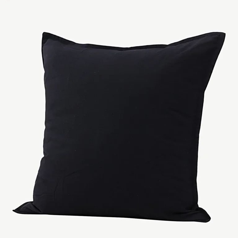 Must puuvillane dekoratiivpadjakate Ronja 45×45 cm - 17020-508