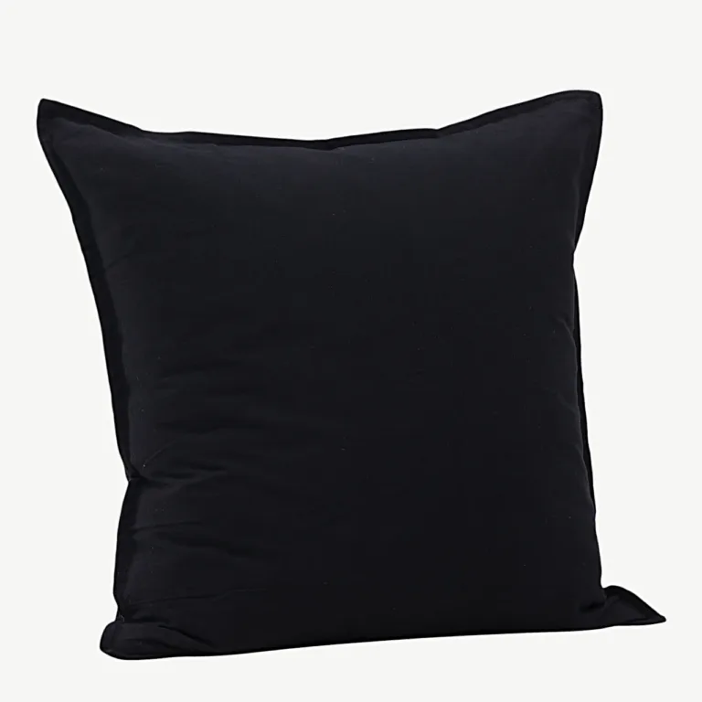 Must puuvillane dekoratiivpadjakate Ronja 45×45 cm - 17020-508