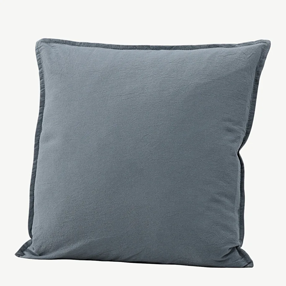 Tumehall pestud puuvillane padjakate Ronja 45 × 45 cm, 17022-505