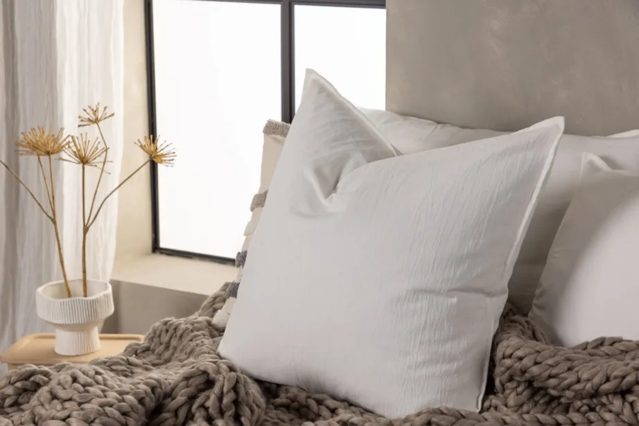 Valge puuvillane padjakate Ronja 60 × 60 cm, 17024-501 – 5