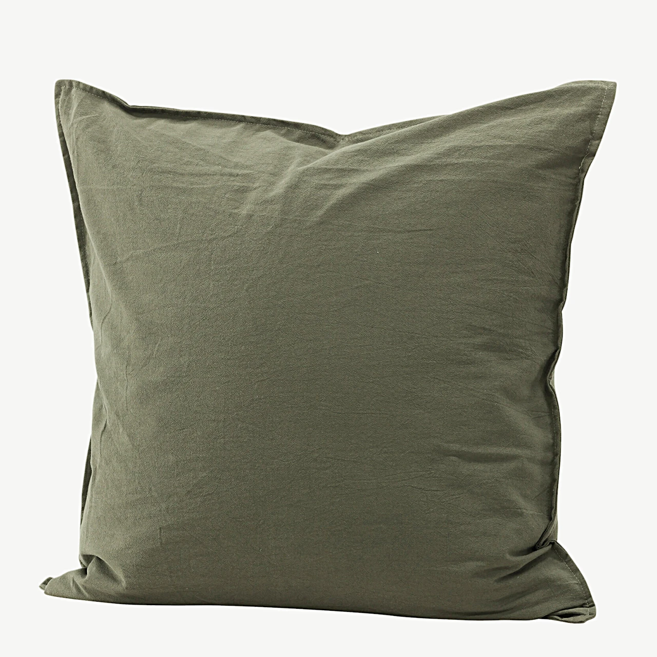 Rohelise värvi puuvillane padjakatte Ronja, 60 × 60 cm - 17026-504
