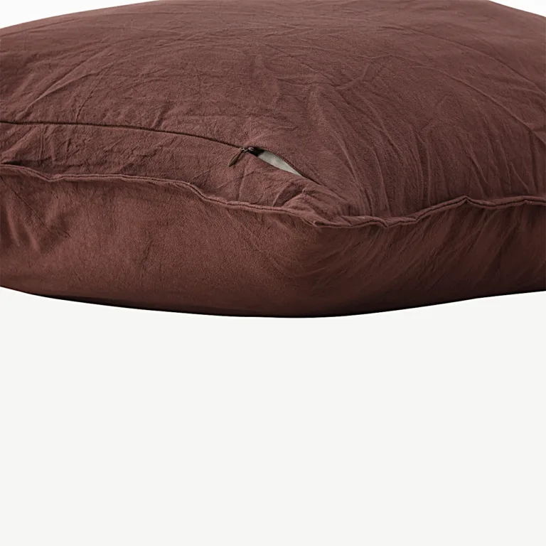Pruun puuvillane padjapüür Ronja 60 × 60 cm - 17028-503