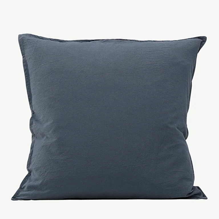 Ronja tumesinine puuvillane padjakate, 60 × 60 cm - 17031-505