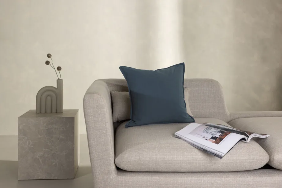 Ronja tumesinine puuvillane padjakate, 60 × 60 cm, 17031-505 – 5