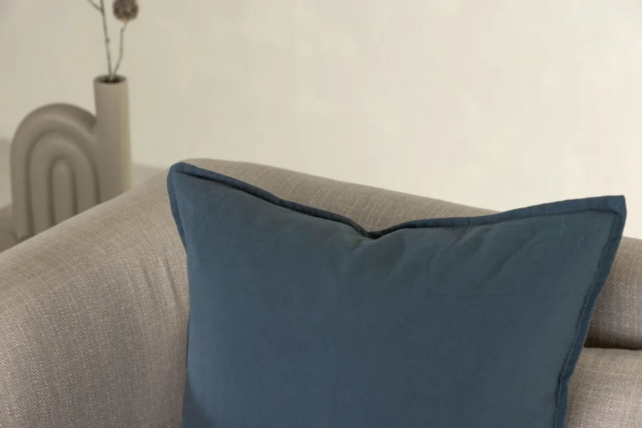 Ronja tumesinine puuvillane padjakate, 60 × 60 cm, 17031-505 – 6