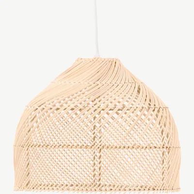 Lai rotangist laelamp Brivela, naturaalne (ø35 cm) - 17034-000
