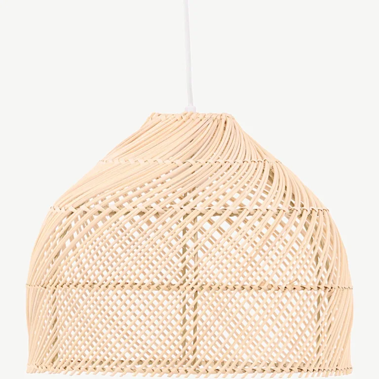 Lai rotangist laelamp Brivela, naturaalne (ø35 cm) - 17034-000