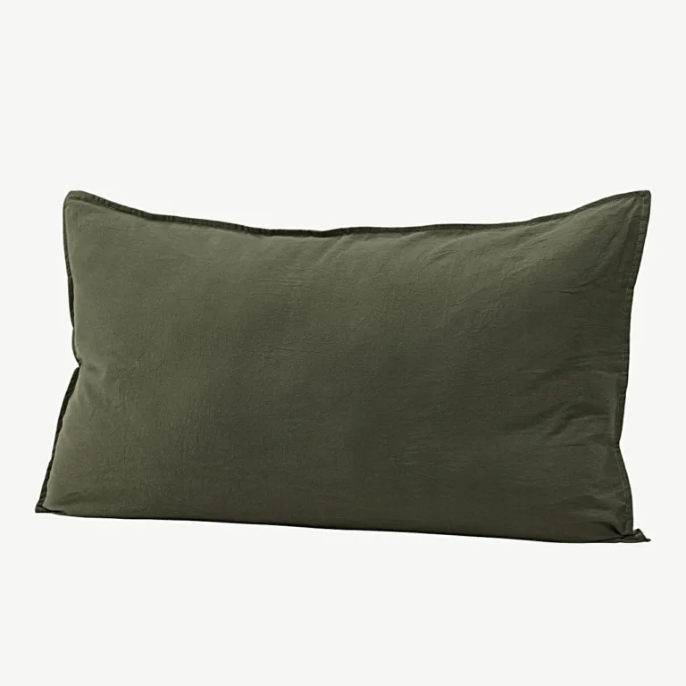 Ronja pestud puuvillane roheline padjapüür, 50 × 90 cm - 17035-504