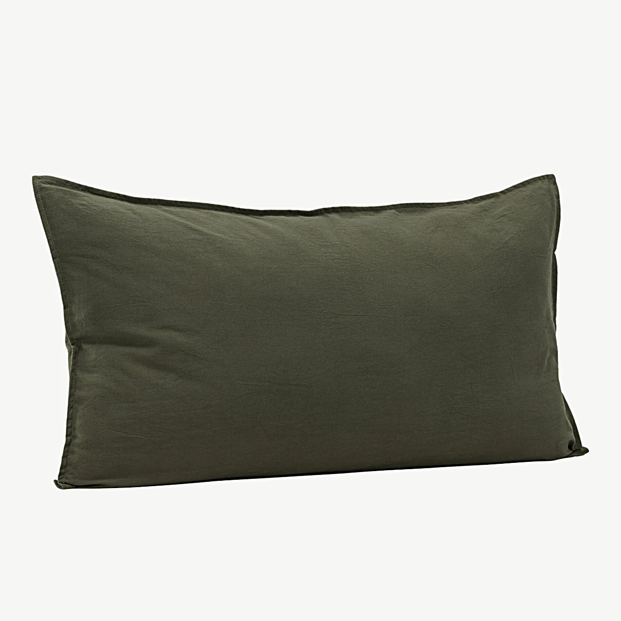Ronja pestud puuvillane roheline padjapüür, 50 × 90 cm - 17035-504