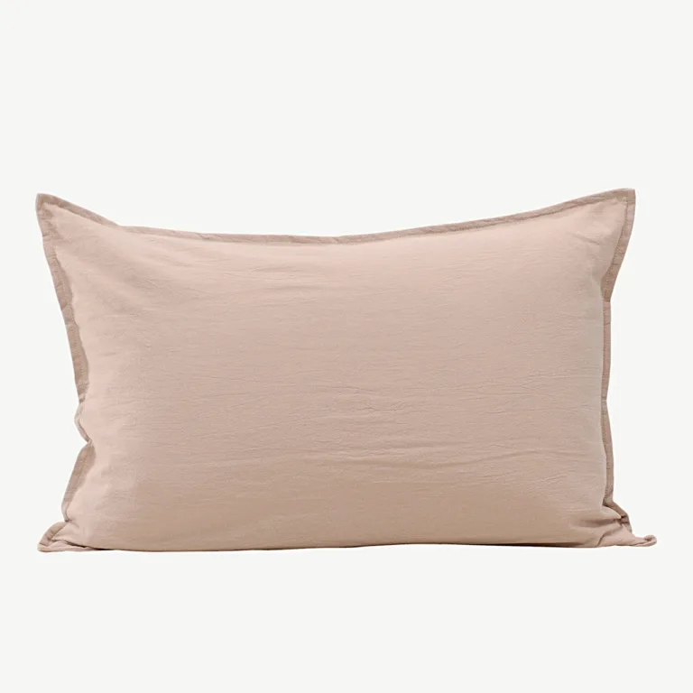 Beež puuvillane padjakate Ronja 40 × 60 cm (pestud puuvill) - 17038-502