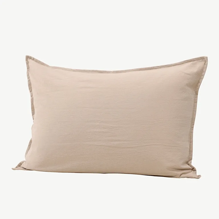 Beež puuvillane padjakate Ronja 40 × 60 cm (pestud puuvill) - 17038-502