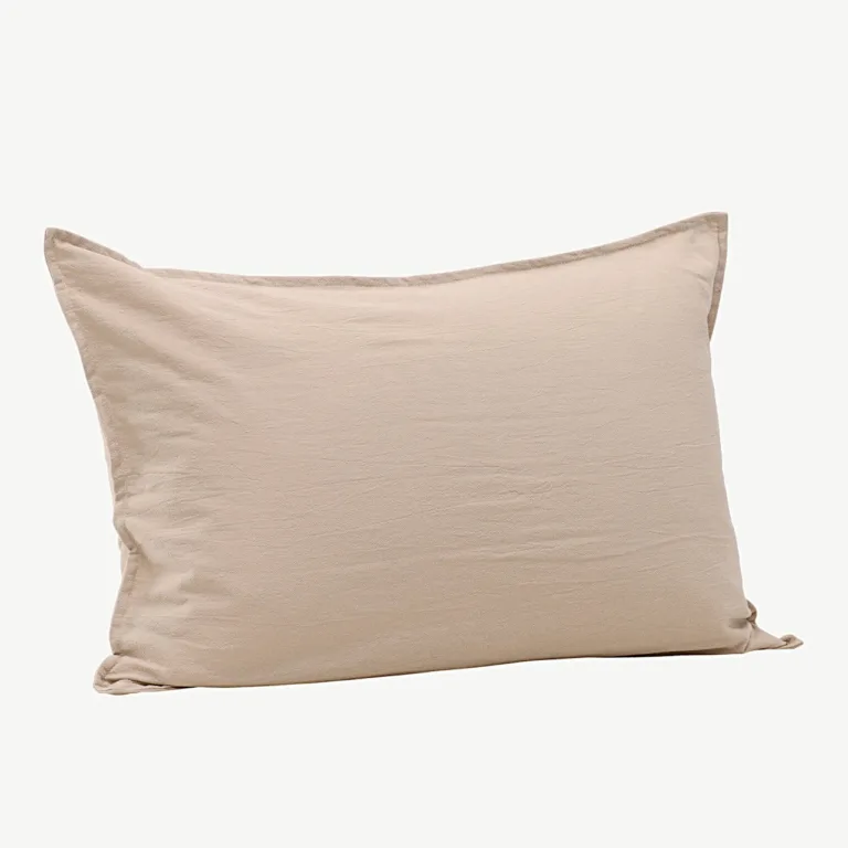 Beež puuvillane padjakate Ronja 40 × 60 cm (pestud puuvill) - 17038-502